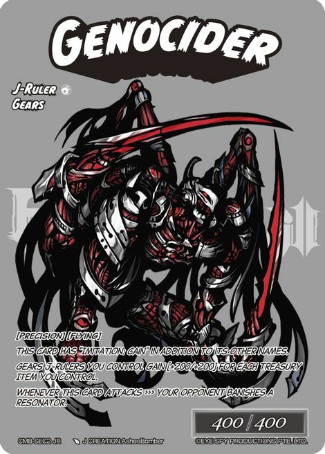 Attack Order // Genocider Parte Posterior