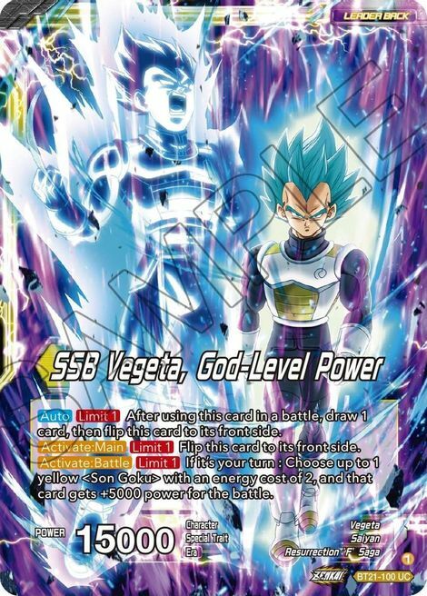 SSB Son Goku // SSB Vegeta, God-Level Power Parte Posterior