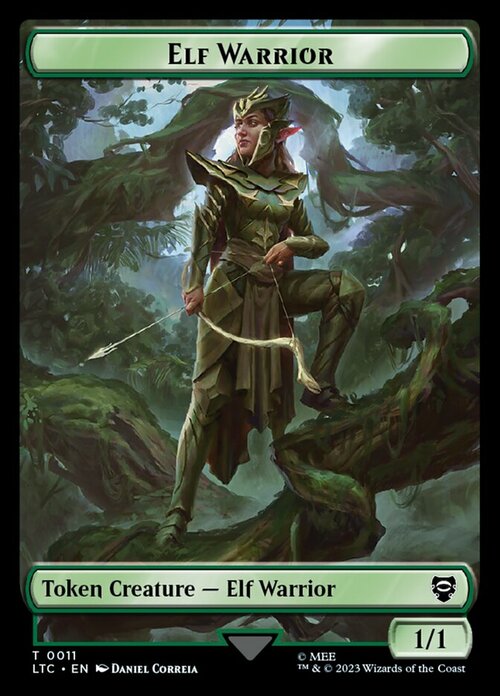 Treasure // Elf Warrior Parte Posterior