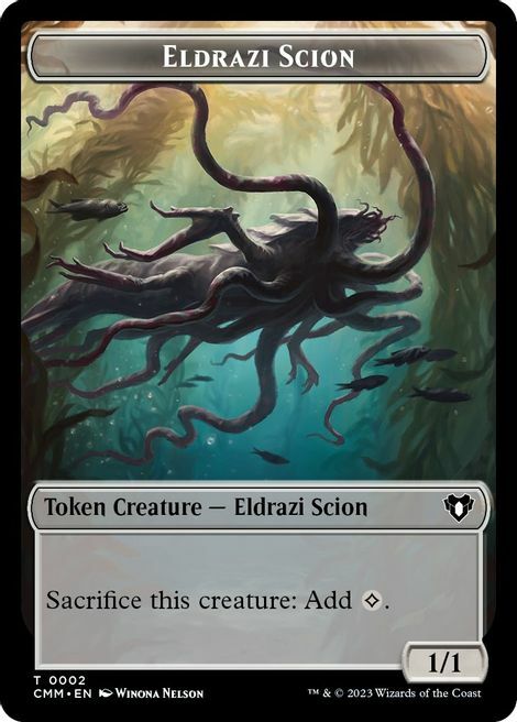 Spirit // Eldrazi Scion Parte Posterior