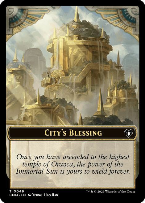 Knight // City's Blessing Parte Posterior