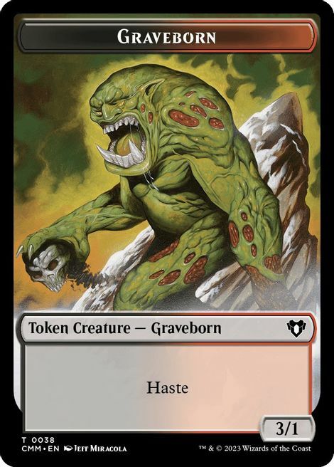 Treasure // Graveborn Card Back