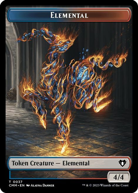 Elemental // Treasure Card Back