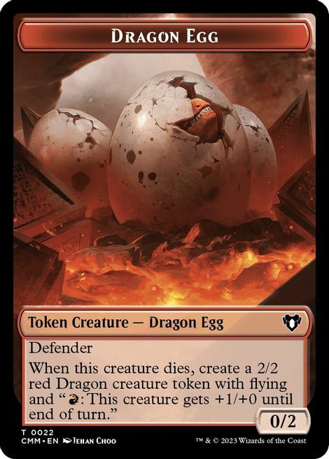 Treasure // Dragon Egg Card Back
