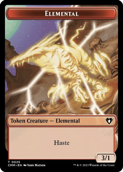 Treasure // Elemental Card Back