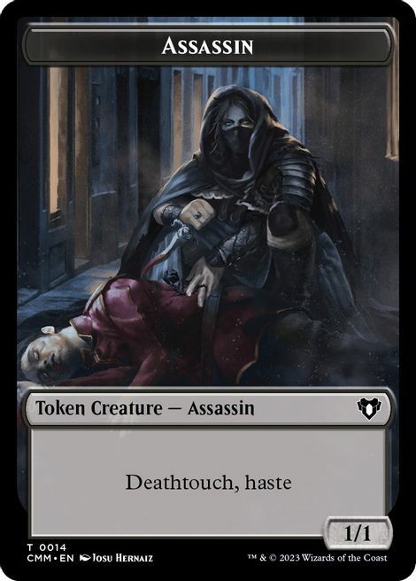 Assassin // Treasure Card Back