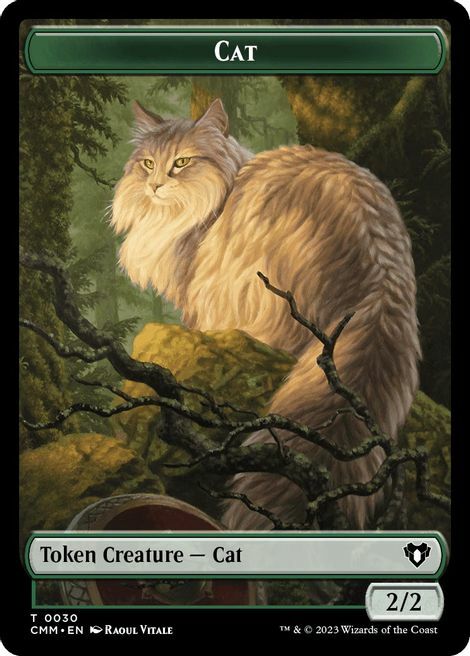 Cat // Zombie Card Back