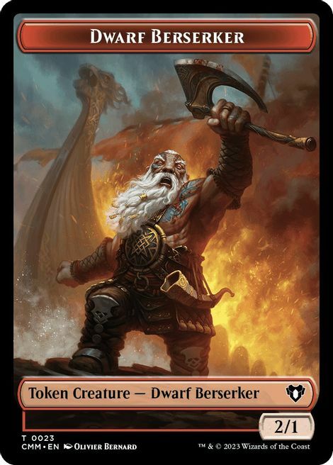 Dwarf Berserker // Zombie Card Back