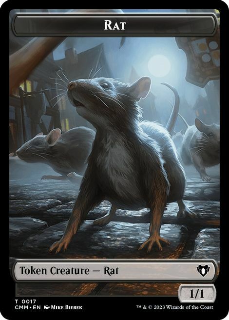 Zombie // Rat Card Back