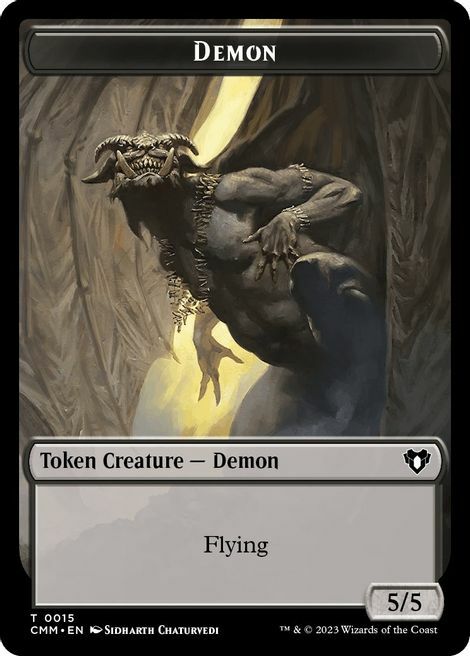 Demon // Treasure Card Back