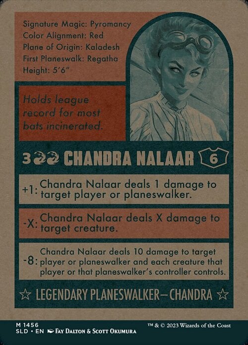 Chandra Nalaar Card Back