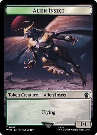 Alien Angel // Alien Insect Card Back