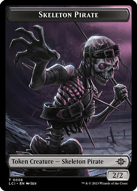 Vampire // Skeleton Pirate Parte Posterior