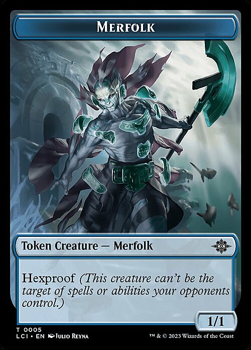 Merfolk // Treasure Card Back