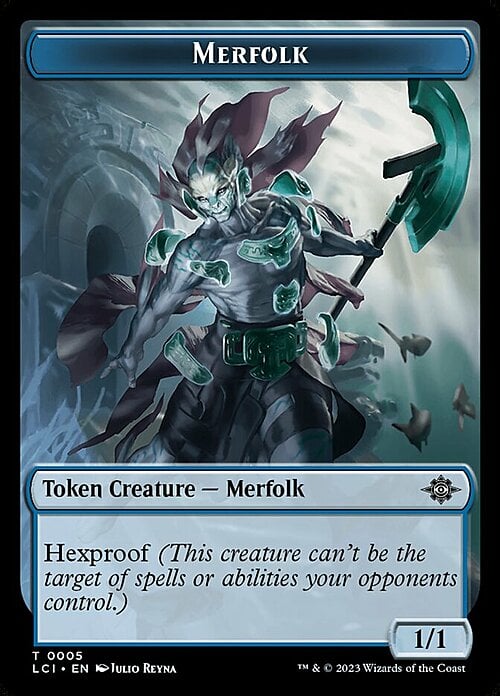 Merfolk // Treasure Parte Posterior