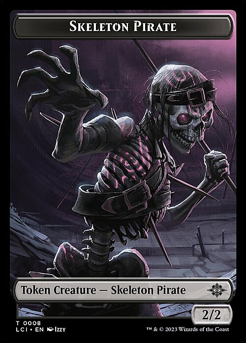 Skeleton Pirate // Map Parte Posterior