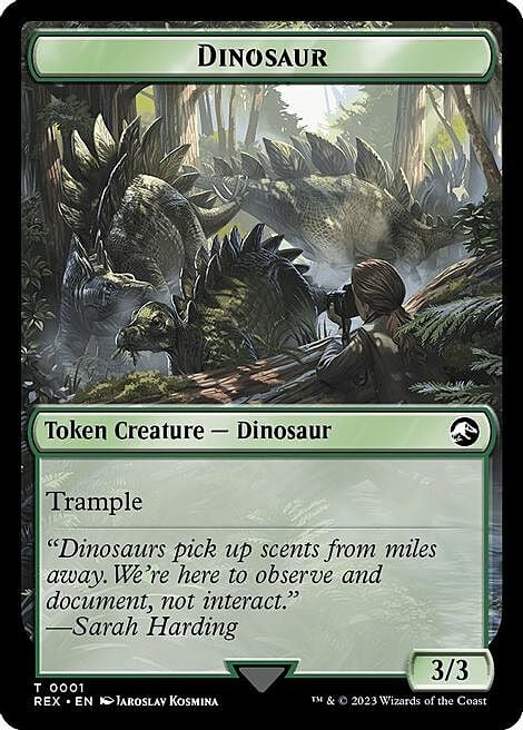 Gnome // Dinosaur Card Back