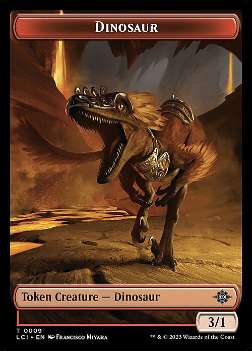 Dinosaur // Gnome Card Back