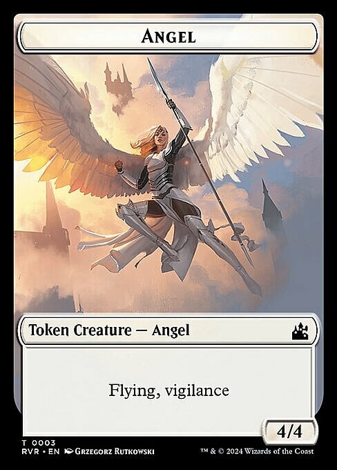 Angel // Elf Knight Card Back