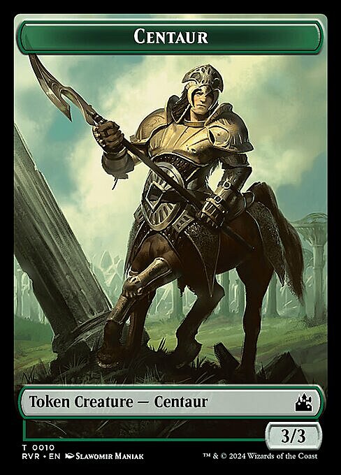 Centaur // Elf Knight Card Back