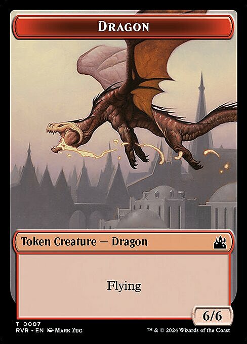 Dragon // Elf Knight Card Back