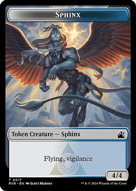 Sphinx // Saproling Card Back