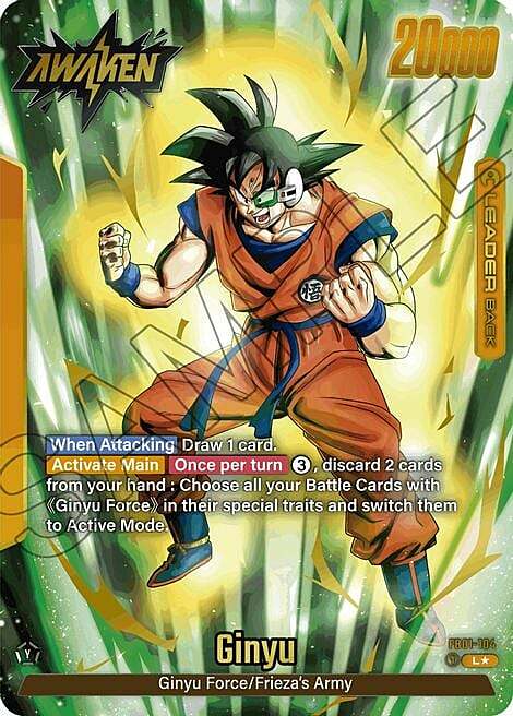 Ginyu // Ginyu Card Back