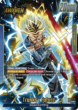 Trunks : Future // Trunks : Future Card Back