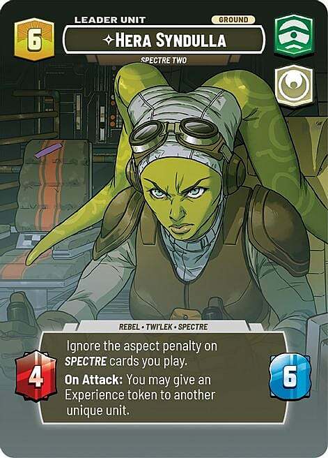 Hera Syndulla - Spectre Two Card Back