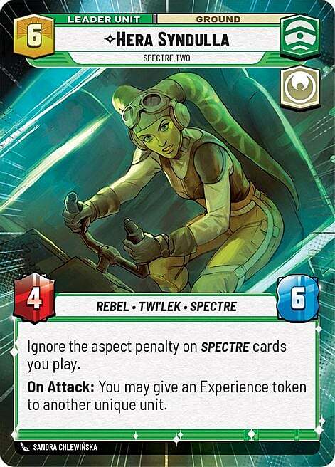 Hera Syndulla - Spectre Two Card Back