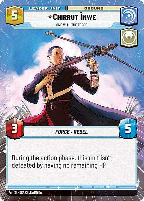 Chirrut Îmwe, Tutt'uno Con La Forza Card Back