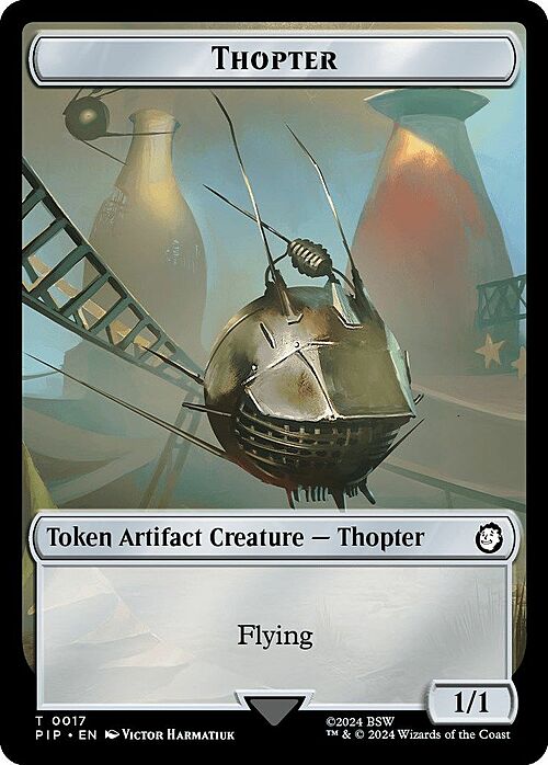 Treasure // Thopter Card Back