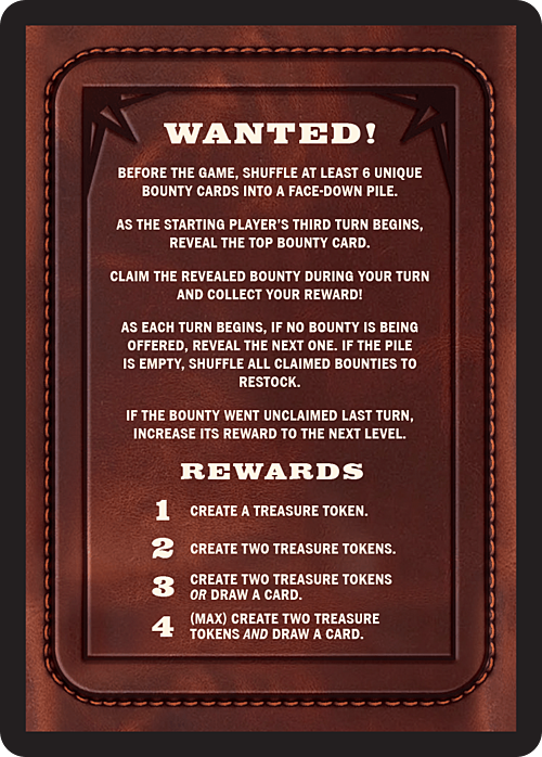 Bounty: The Outsider Card Back