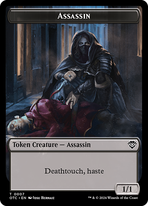 Assassin // Food Card Back