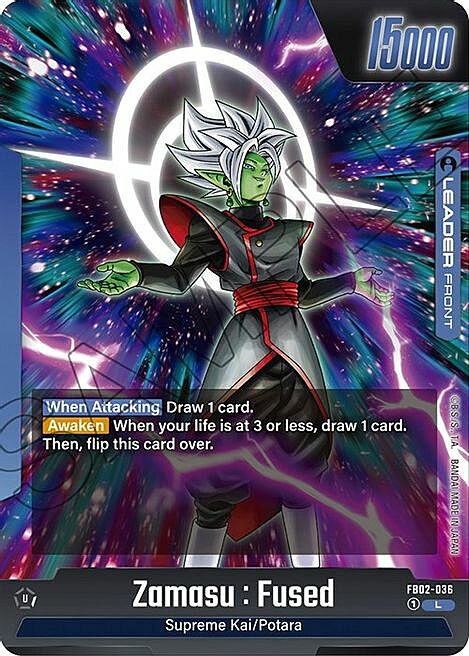 Zamasu : Fused // Zamasu : Fused Card Back