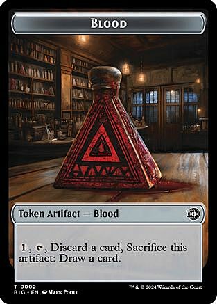 Blood // Mercenary Card Back