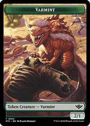 Mercenary // Varmint Card Back