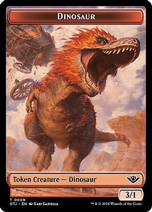 Dinosaur // Treasure Card Back