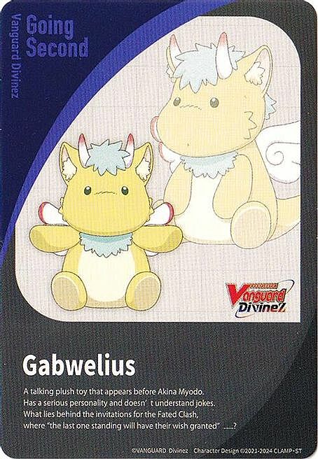 Energy Token // Going Second Marker: Gabwelius Card Back