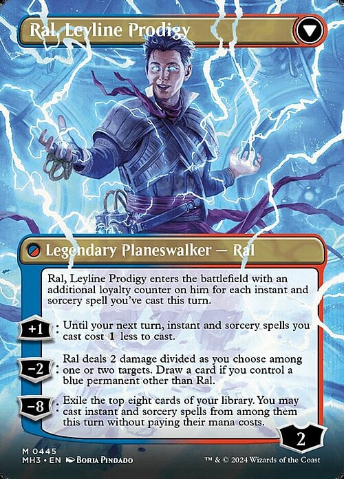 Ral, Monsoon Mage // Ral, Leyline Prodigy Card Back