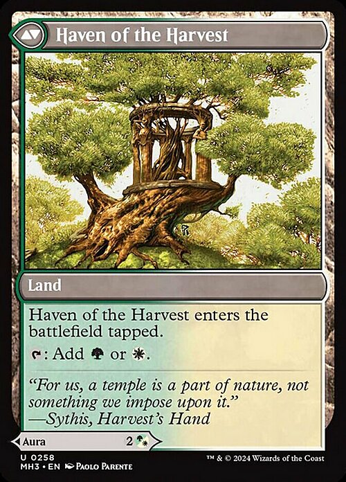 Strength of the Harvest // Haven of the Harvest Card Back