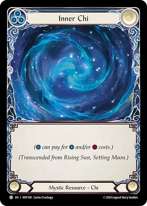 Rising Sun, Setting Moon // Inner Chi Card Back