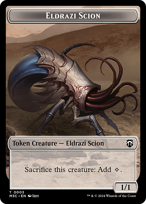 Eldrazi Spawn // Eldrazi Scion Parte Posterior