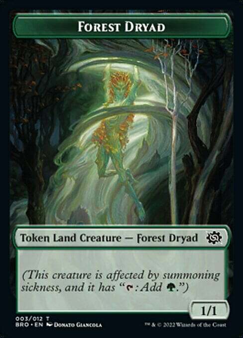 Boar // Forest Dryad Parte Posterior