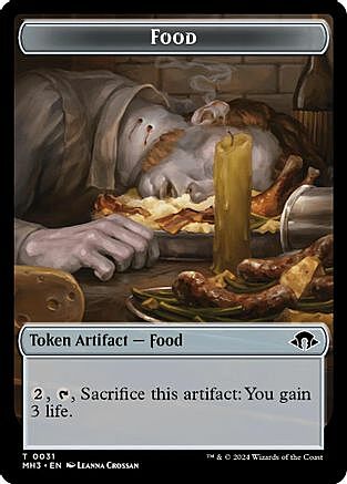 Eldrazi Spawn // Food Parte Posterior