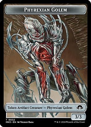 Eldrazi Spawn // Phyrexian Golem Parte Posterior