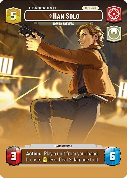 Han Solo, Vale Il Rischio Card Back