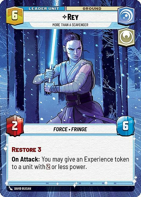 Rey, Non Solo Una Mercante Di Rottami Card Back