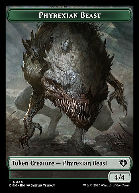 Eldrazi Spawn // Phyrexian Beast Parte Posterior