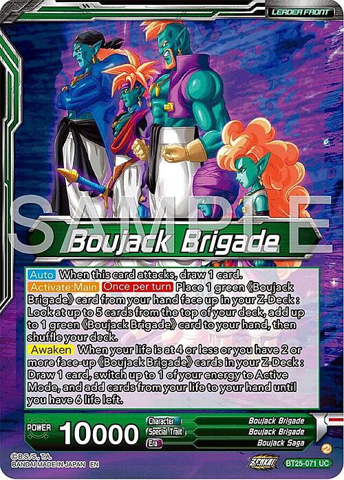 Boujack Brigade // Boujack, Crashing the Tournament Parte Posterior